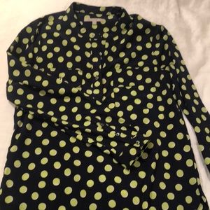 GAP | Long sleeved polka dot blouse